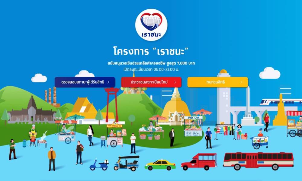 Thailand extends the 7,000 baht “Rao Chana” scheme to 33.5 million Thais