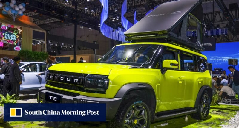 Shanghai Auto Show: Chery Automobile’s Jetour unit targets 50…