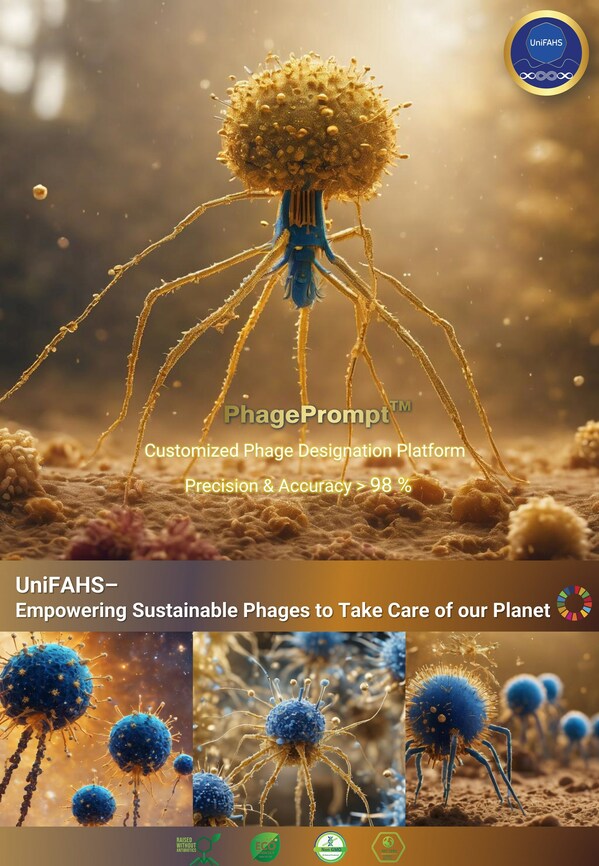 UniFAHS – Empowering sustainable phages to take care of our planet (PRNewsfoto/UniFAHS Company Limited)
