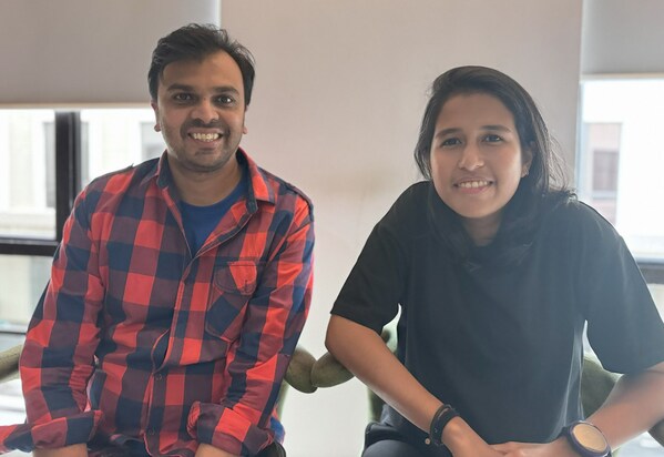 Co-Founder Sunil Coushik (left) and Azureen Rashid (right)